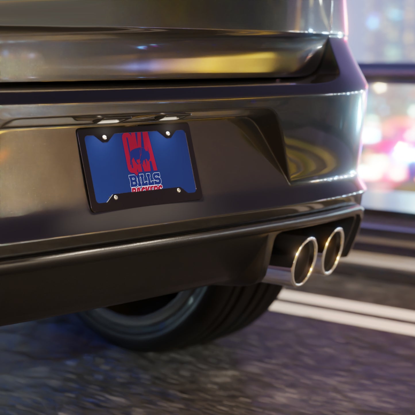 QKA Bills Backers Vanity Plate