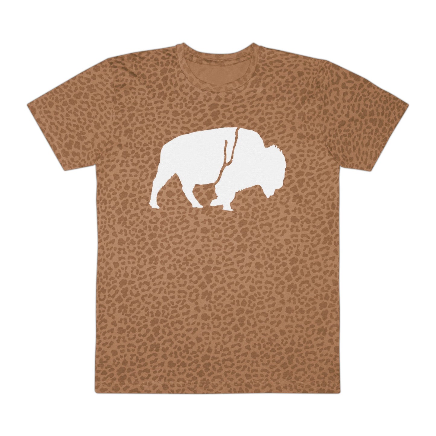 QKA Bills Backers White Standing Buffalo T-Shirt