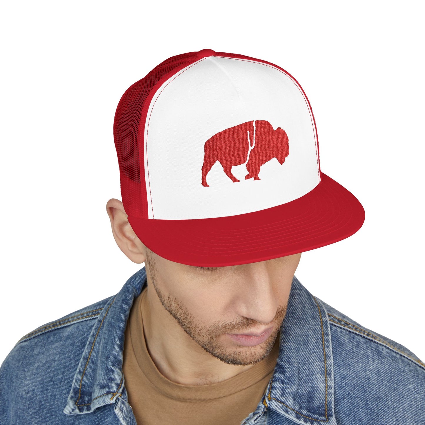 Stylish Embroidered Trucker Cap, Perfect Gift for Outdoorsmen, Casual Wear, Festivals, Hiking, and Everyday Style