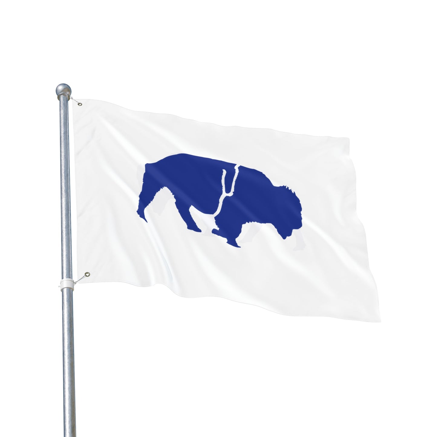 Bold Buffalo Double-Sided Flag, Outdoor Decor, Patriotic Banner, Wall Art, Party Decoration, Camp Flag