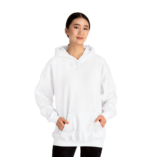 Copy of QKA Bills Backers White Standing Buffalo Hoodie