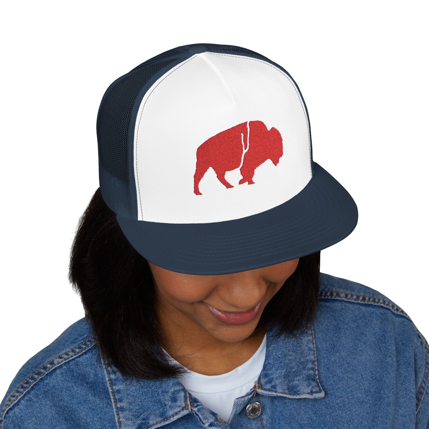Stylish Embroidered Trucker Cap, Perfect Gift for Outdoorsmen, Casual Wear, Festivals, Hiking, and Everyday Style