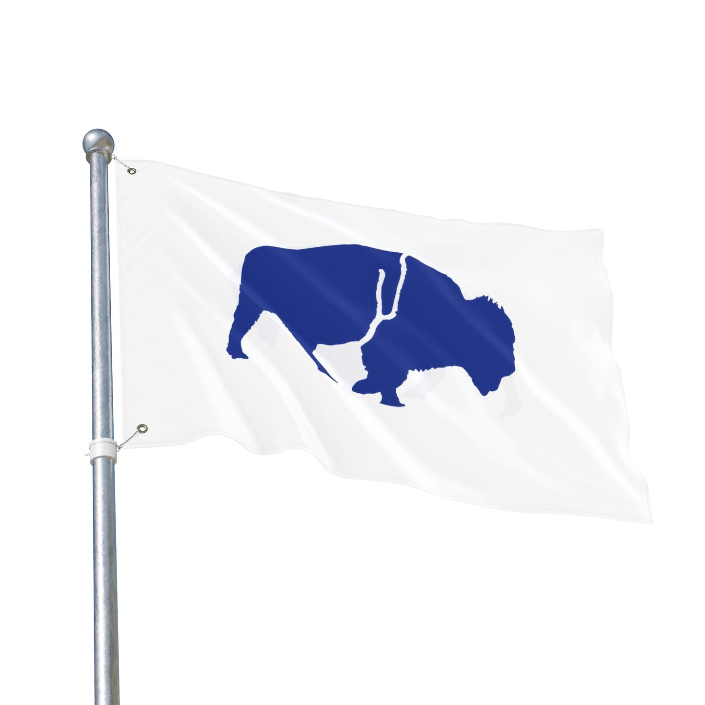 Bold Buffalo Double-Sided Flag, Outdoor Decor, Patriotic Banner, Wall Art, Party Decoration, Camp Flag