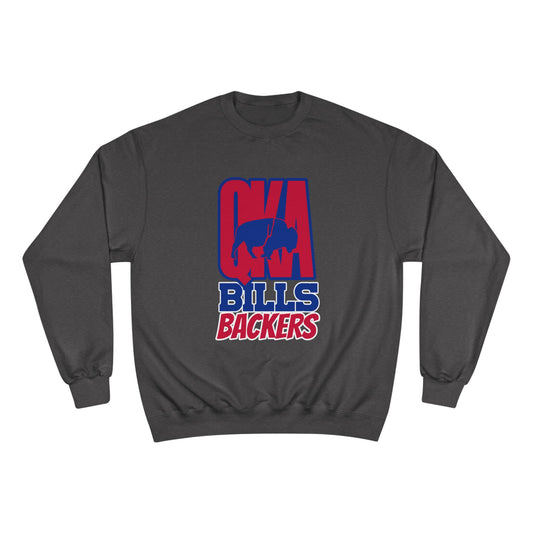 Cozy Sports Sweatshirt with Buffalo Design, Game Day Apparel, Fan Gear, Champion Hoodie, Gift for Sports Lovers
