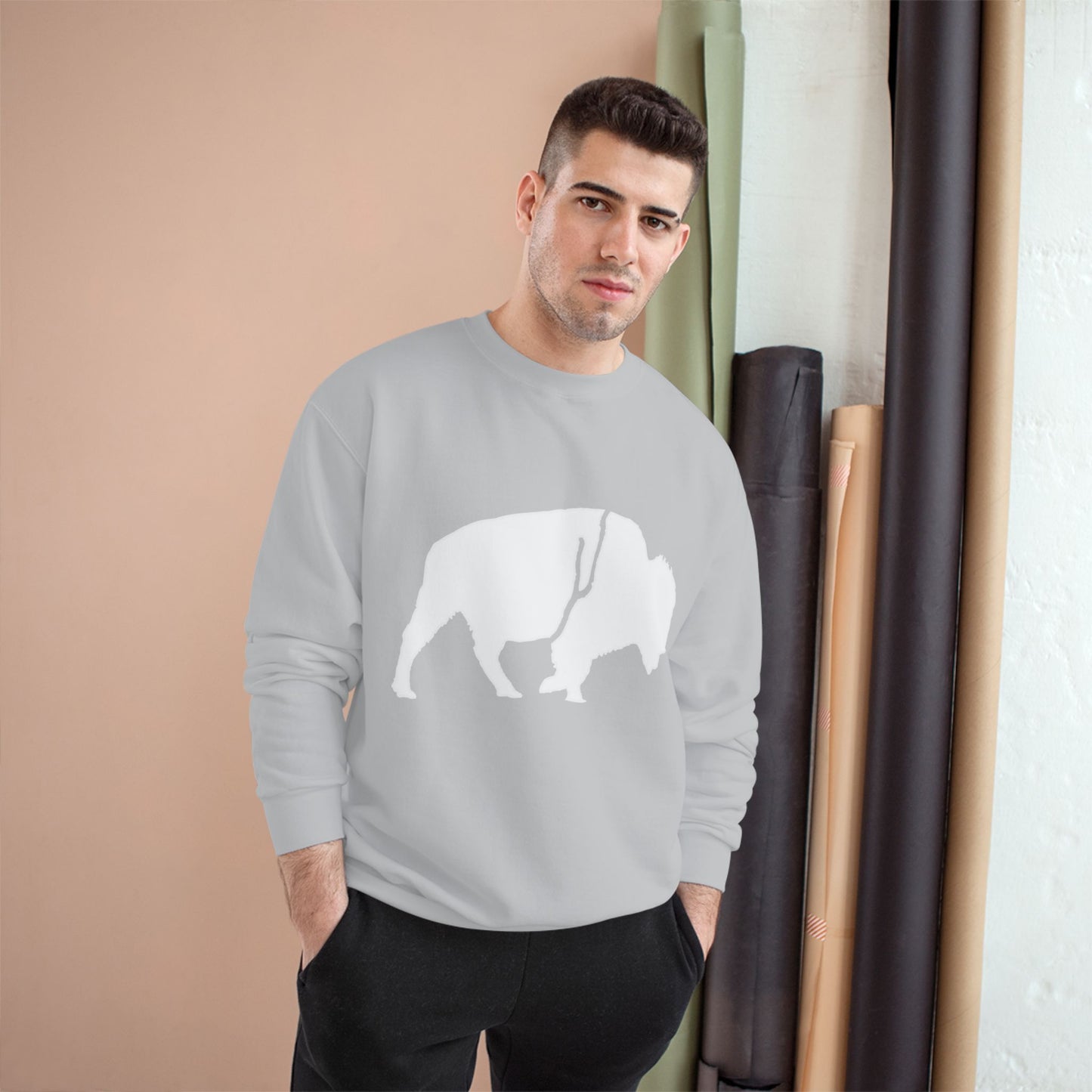 Buffalo Winter Comfort Sweatshirt | Cozy Apparel for Nature Lovers | Great Gift for Holidays & Outdoor Adventures, Unisex Fashion