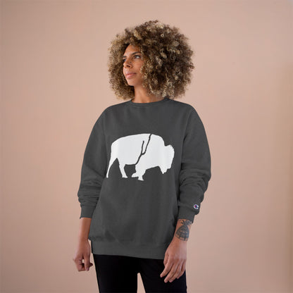 Buffalo Winter Comfort Sweatshirt | Cozy Apparel for Nature Lovers | Great Gift for Holidays & Outdoor Adventures, Unisex Fashion