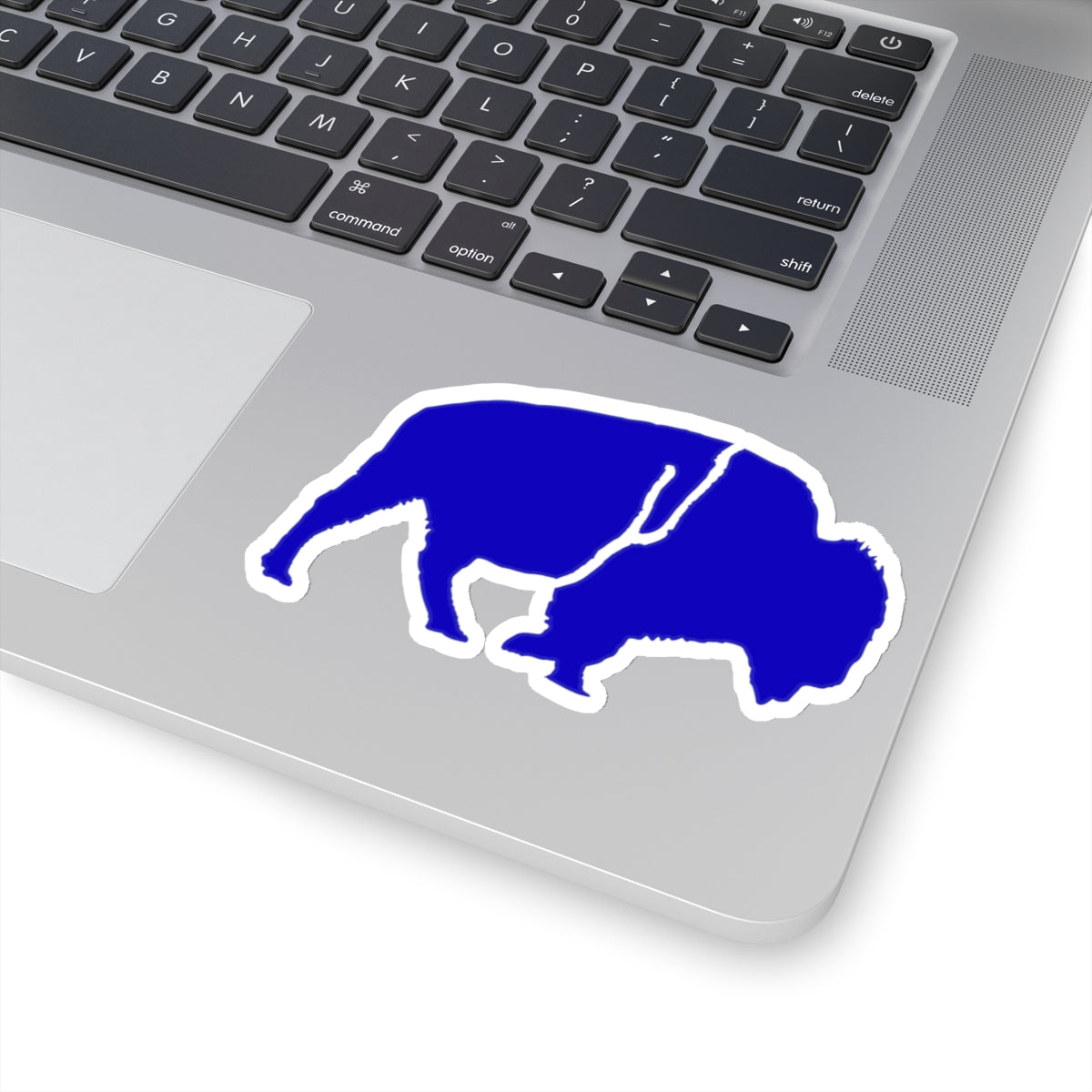 QKA Bills Backers Standing Buffalo Kiss-Cut Stickers