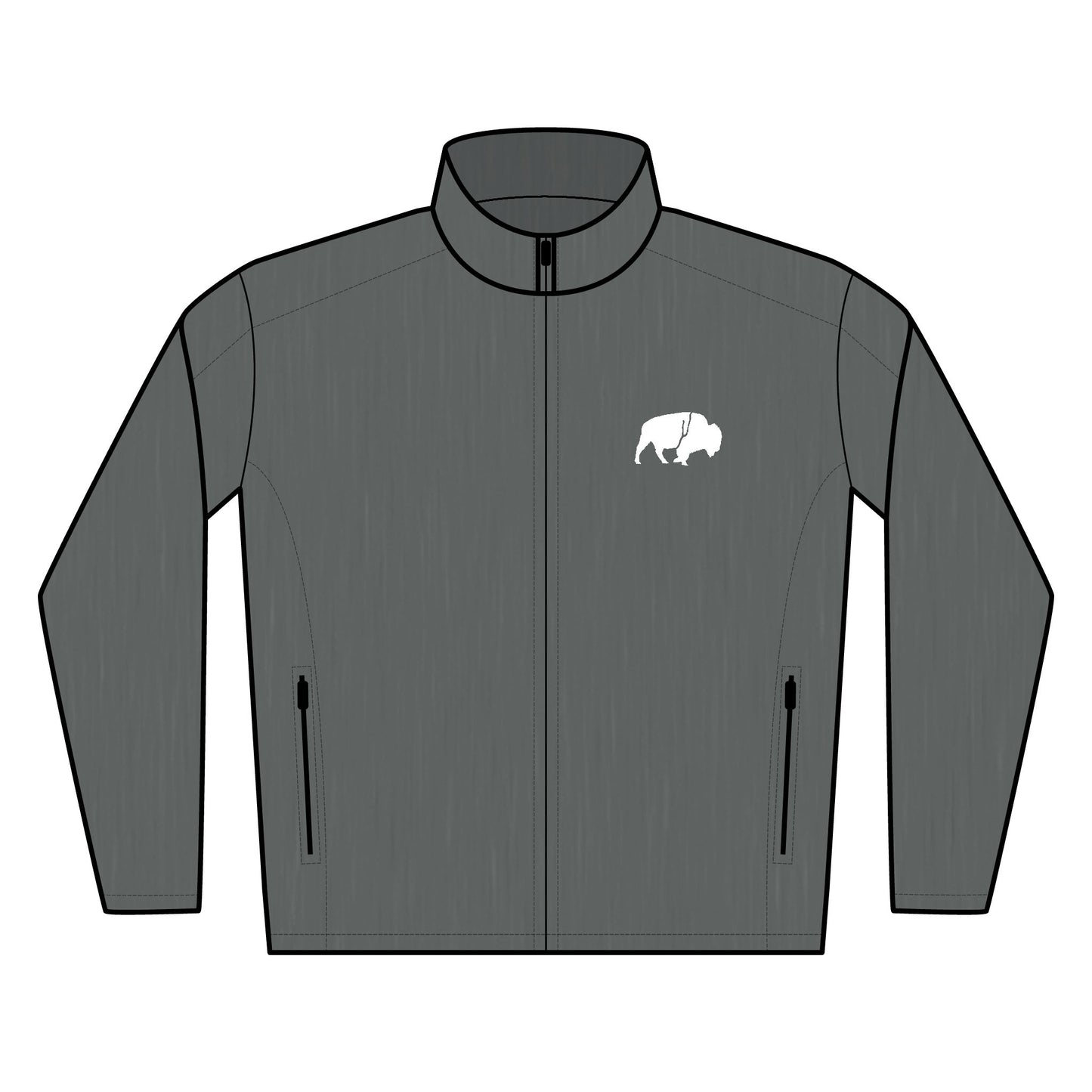 Jacket - QKA Bills Backers Standing Buffalo Keuka Lake Logo