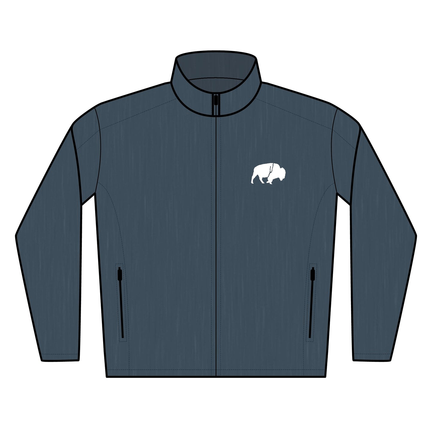 Jacket - QKA Bills Backers Standing Buffalo Keuka Lake Logo