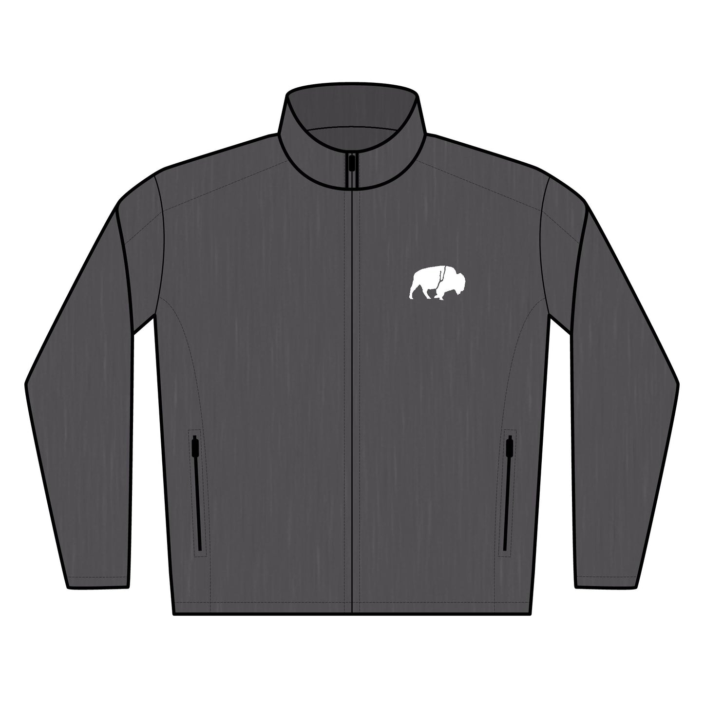 Jacket - QKA Bills Backers Standing Buffalo Keuka Lake Logo