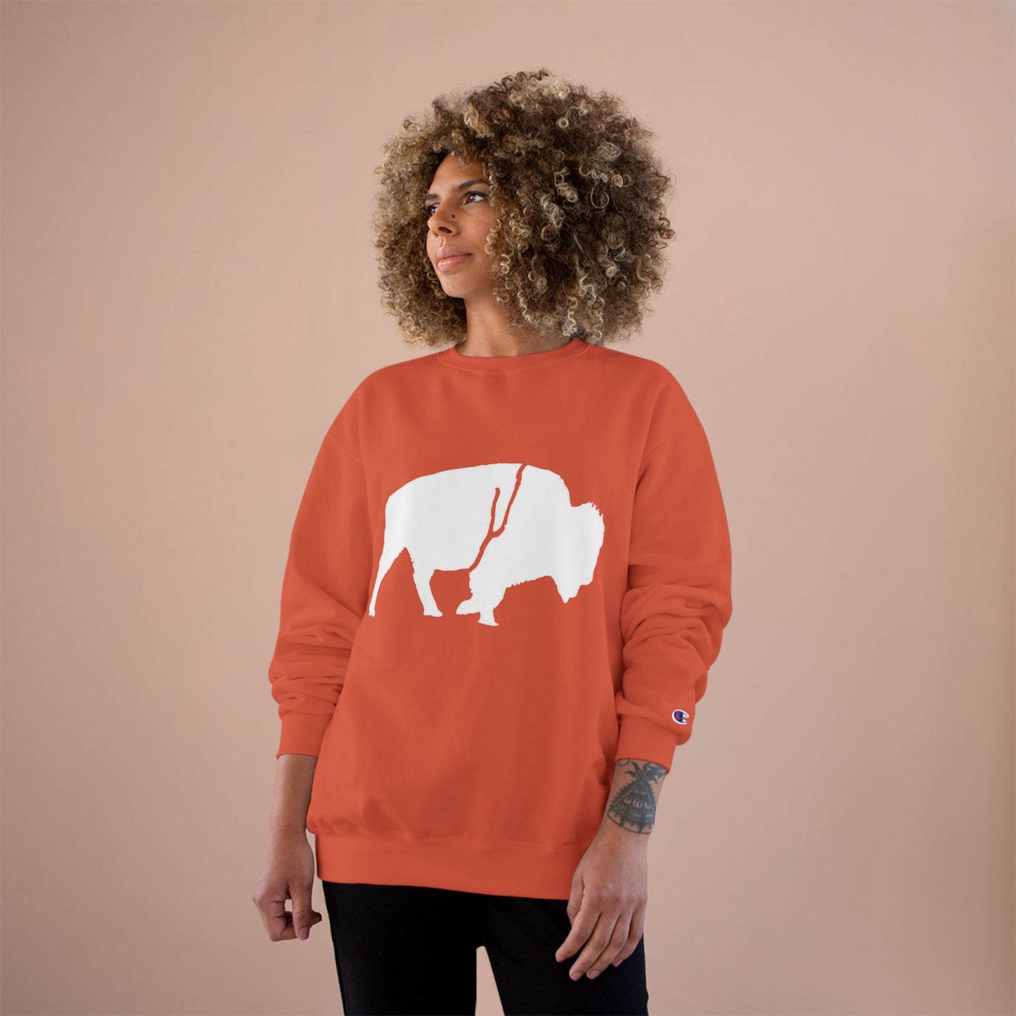 Buffalo Winter Comfort Sweatshirt | Cozy Apparel for Nature Lovers | Great Gift for Holidays & Outdoor Adventures, Unisex Fashion