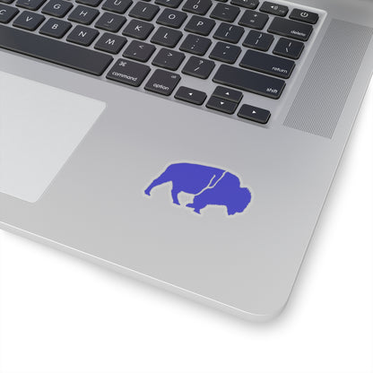 QKA Bills Backers Standing Buffalo Kiss-Cut Stickers