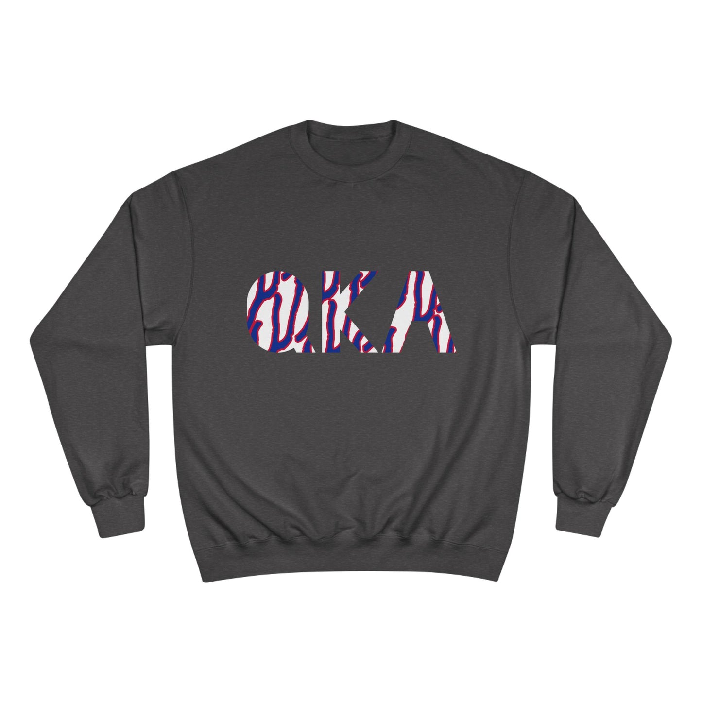 Stylish O.K.A. Champion Sweatshirt, Cozy Casual Wear, Gift for Friends, Ideal for Holidays, Summer Nights, Relaxation, Athleisure