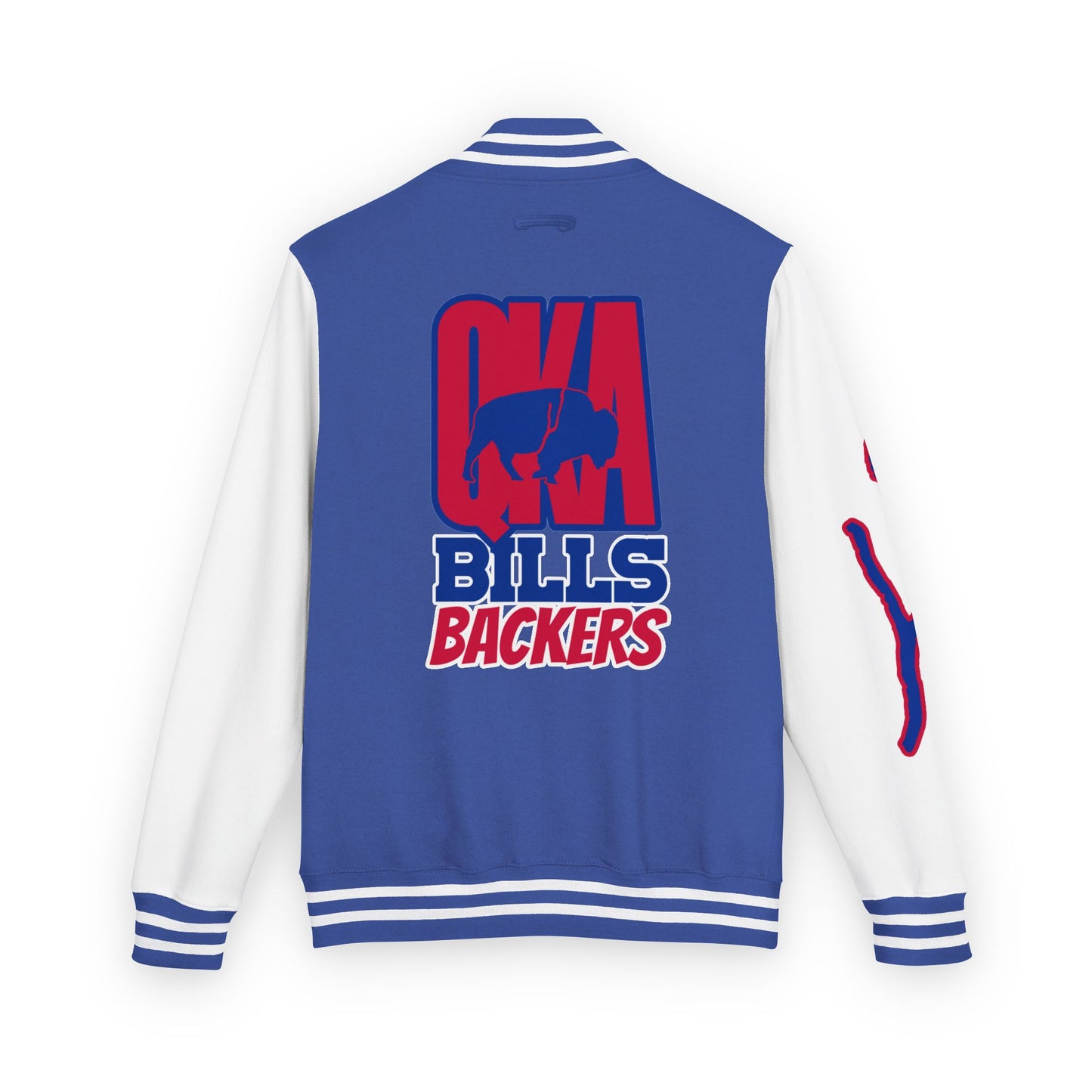 Letterman Jacket — Bills Backers Buffalo Logo Varsity Jacket
