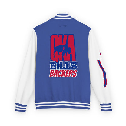 Letterman Jacket — Bills Backers Buffalo Logo Varsity Jacket
