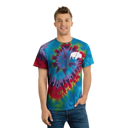 QKA Bills Backers Groovy Tie-Dye Design Tee