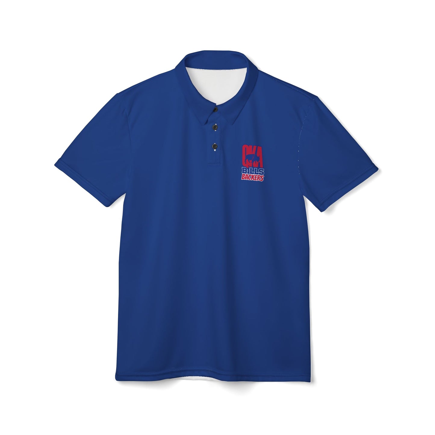 Unisex QKA Bills Backers Logo Polo Shirt