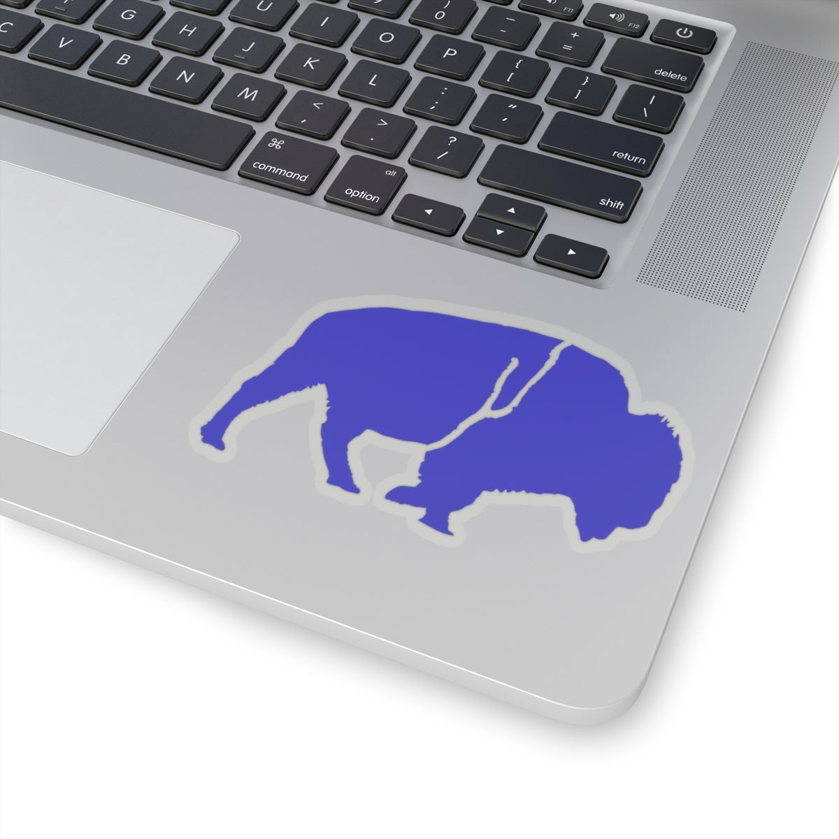 QKA Bills Backers Standing Buffalo Kiss-Cut Stickers