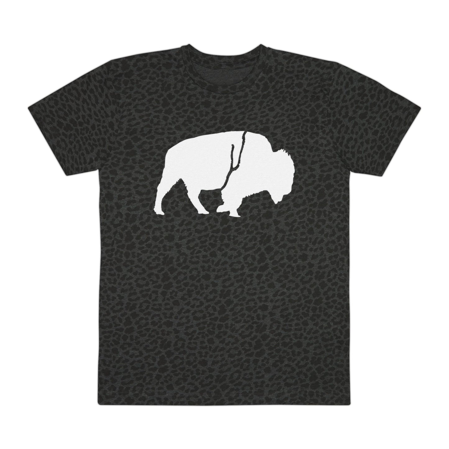 QKA Bills Backers White Standing Buffalo T-Shirt