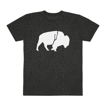 QKA Bills Backers White Standing Buffalo T-Shirt