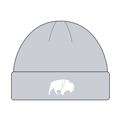 Buffalo Cuff Beanie for Winter, Outdoor Adventures, Unisex Gift, Cool Weather Accessory, Hipster Style Hat