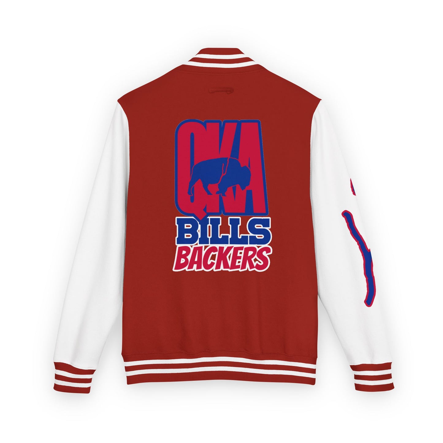 Letterman Jacket — Bills Backers Buffalo Logo Varsity Jacket