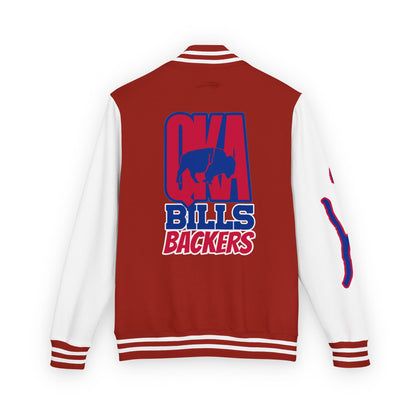Letterman Jacket — Bills Backers Buffalo Logo Varsity Jacket