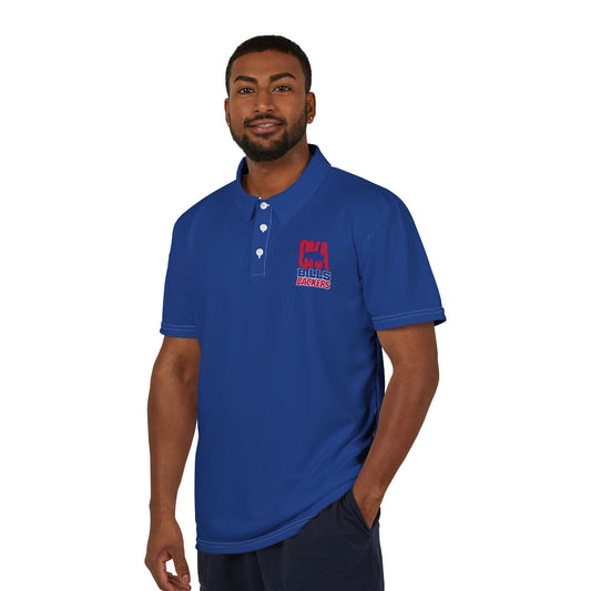 Unisex QKA Bills Backers Logo Polo Shirt