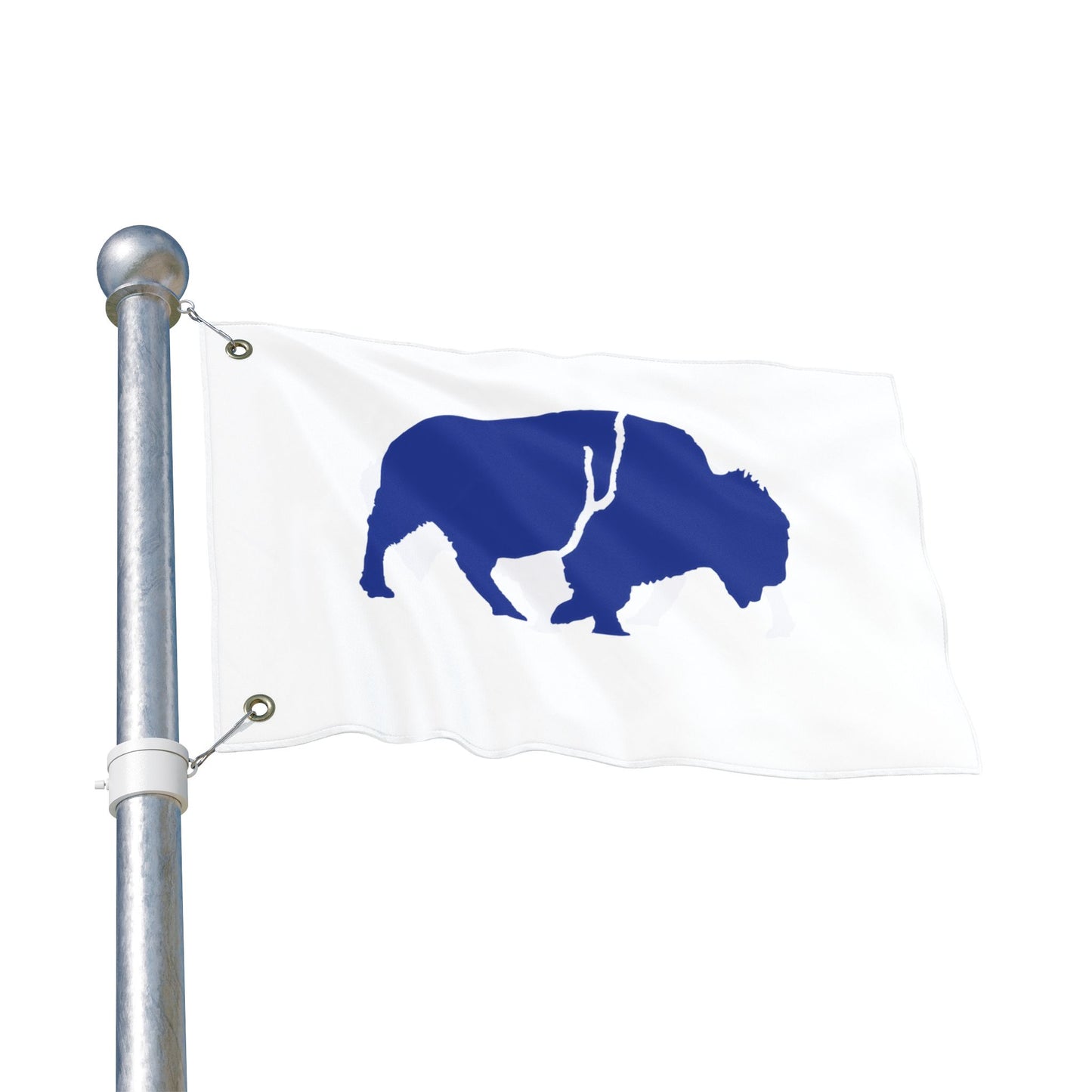 Bold Buffalo Double-Sided Flag, Outdoor Decor, Patriotic Banner, Wall Art, Party Decoration, Camp Flag