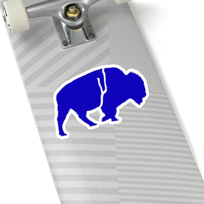 QKA Bills Backers Standing Buffalo Kiss-Cut Stickers