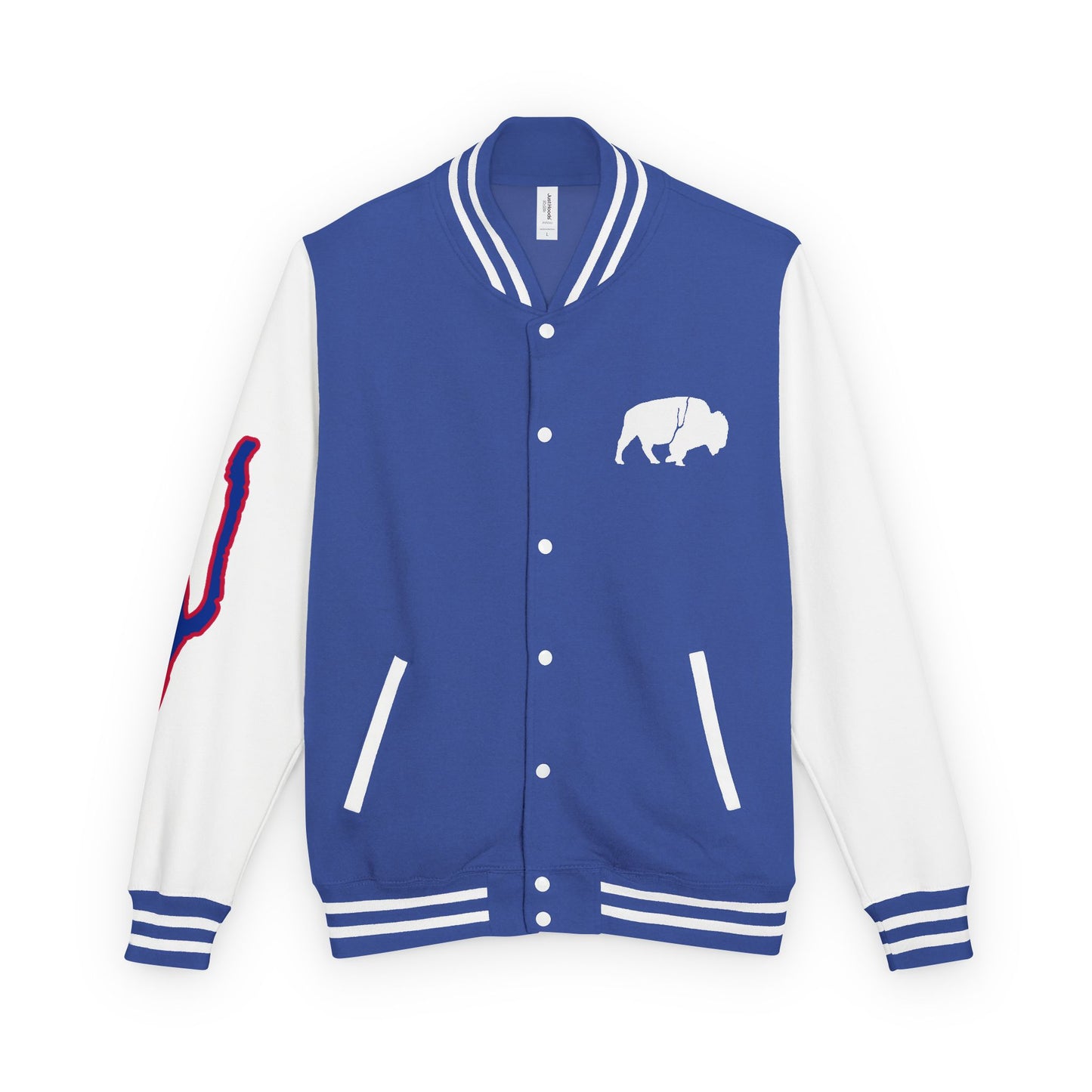Letterman Jacket — Bills Backers Buffalo Logo Varsity Jacket