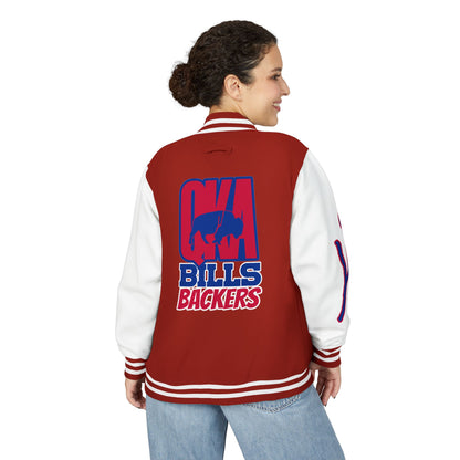 Letterman Jacket — Bills Backers Buffalo Logo Varsity Jacket