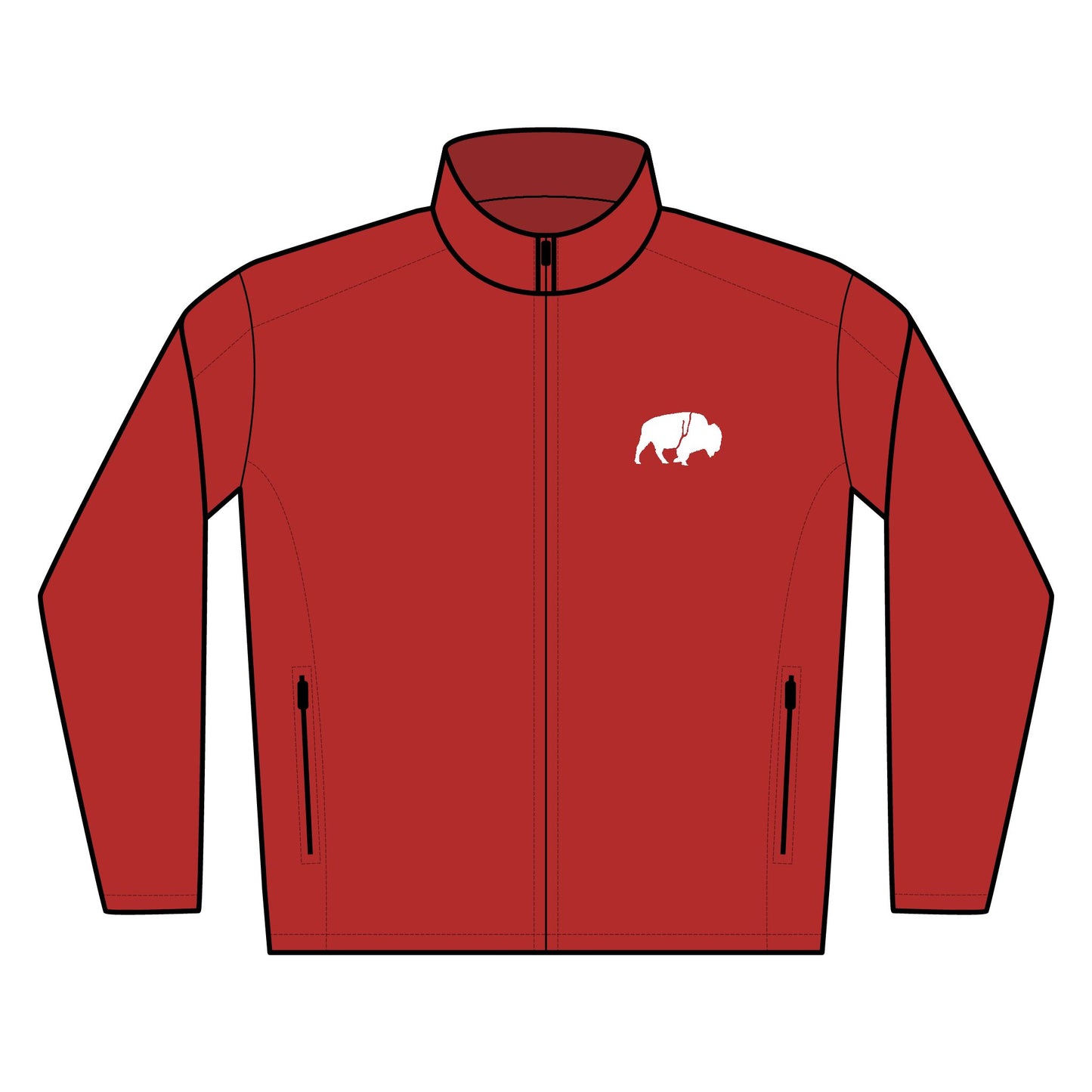 Jacket - QKA Bills Backers Standing Buffalo Keuka Lake Logo