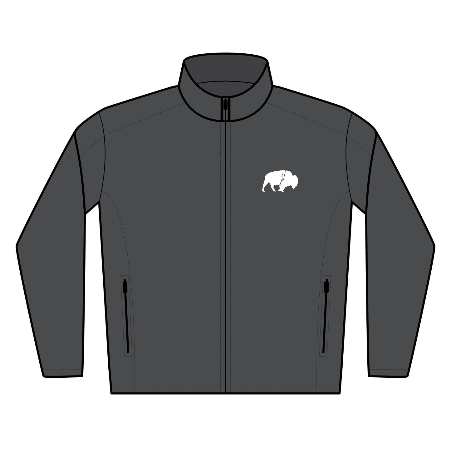 Jacket - QKA Bills Backers Standing Buffalo Keuka Lake Logo