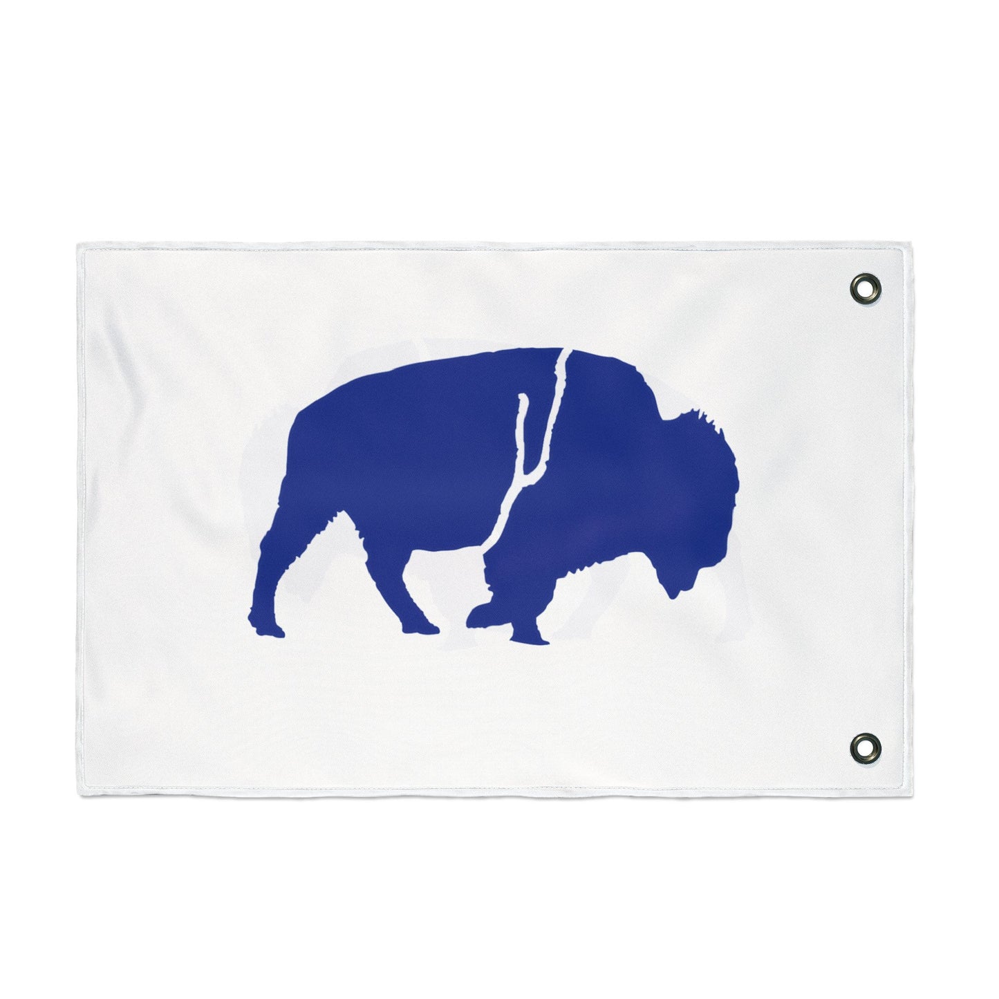Bold Buffalo Double-Sided Flag, Outdoor Decor, Patriotic Banner, Wall Art, Party Decoration, Camp Flag