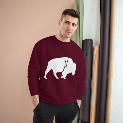 Buffalo Winter Comfort Sweatshirt | Cozy Apparel for Nature Lovers | Great Gift for Holidays & Outdoor Adventures, Unisex Fashion