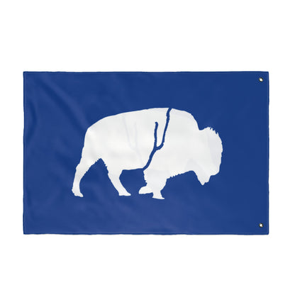 Buffalo Double-Sided Flag, Outdoor Decor, Patriotic Flag, Wall Hanging, Gift for Nature Lovers, Home Decoration