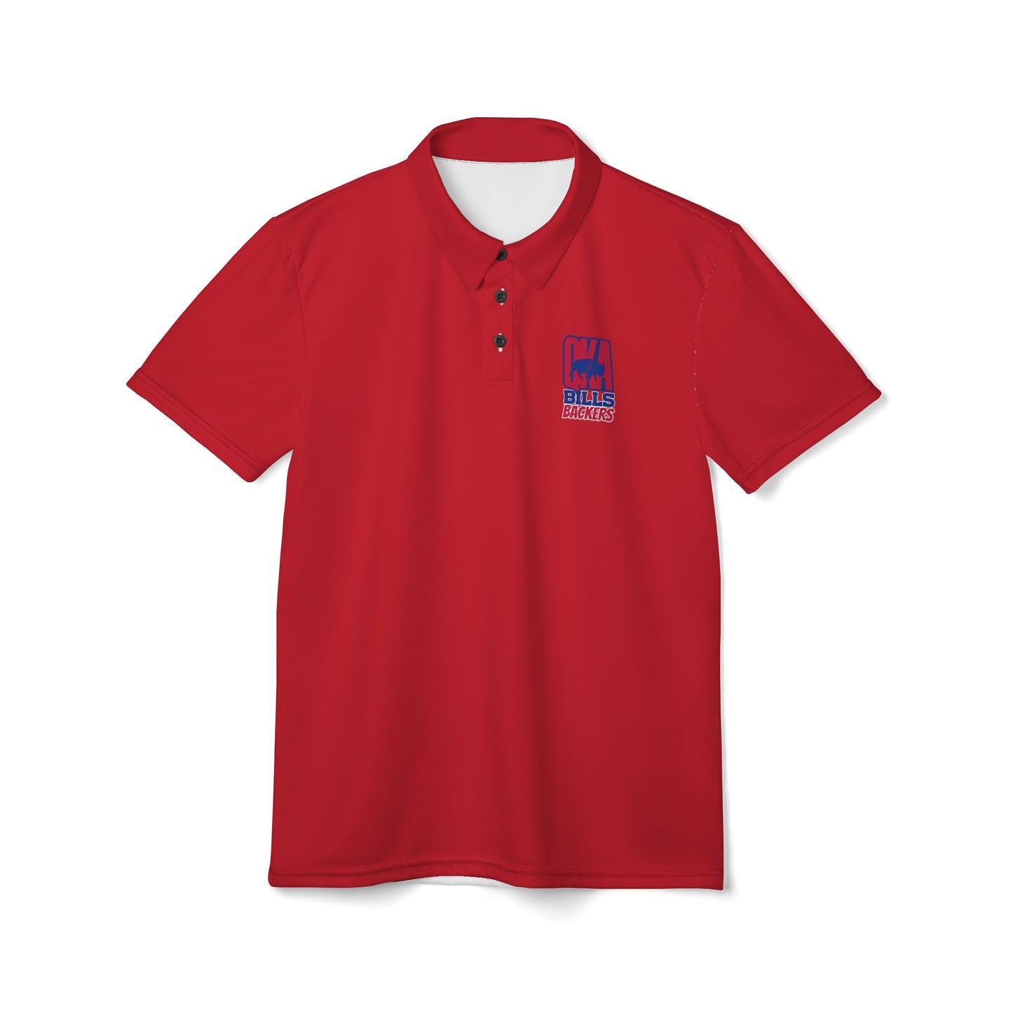 Unisex QKA Bills Backers Logo Polo Shirt