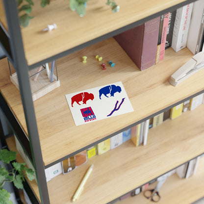Sticker Sheets - The QKA Bills Backers Logo Collection
