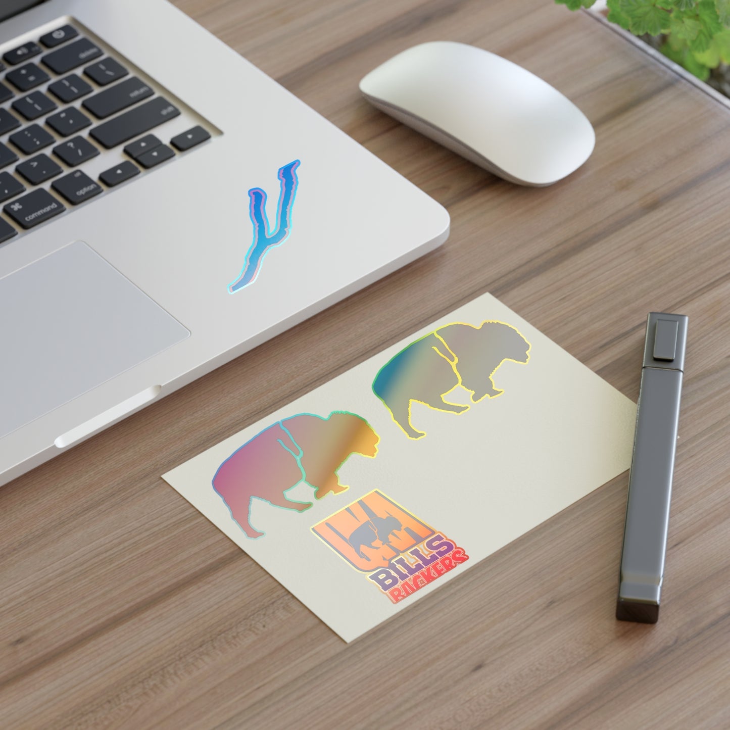 Sticker Sheets - The QKA Bills Backers Logo Collection