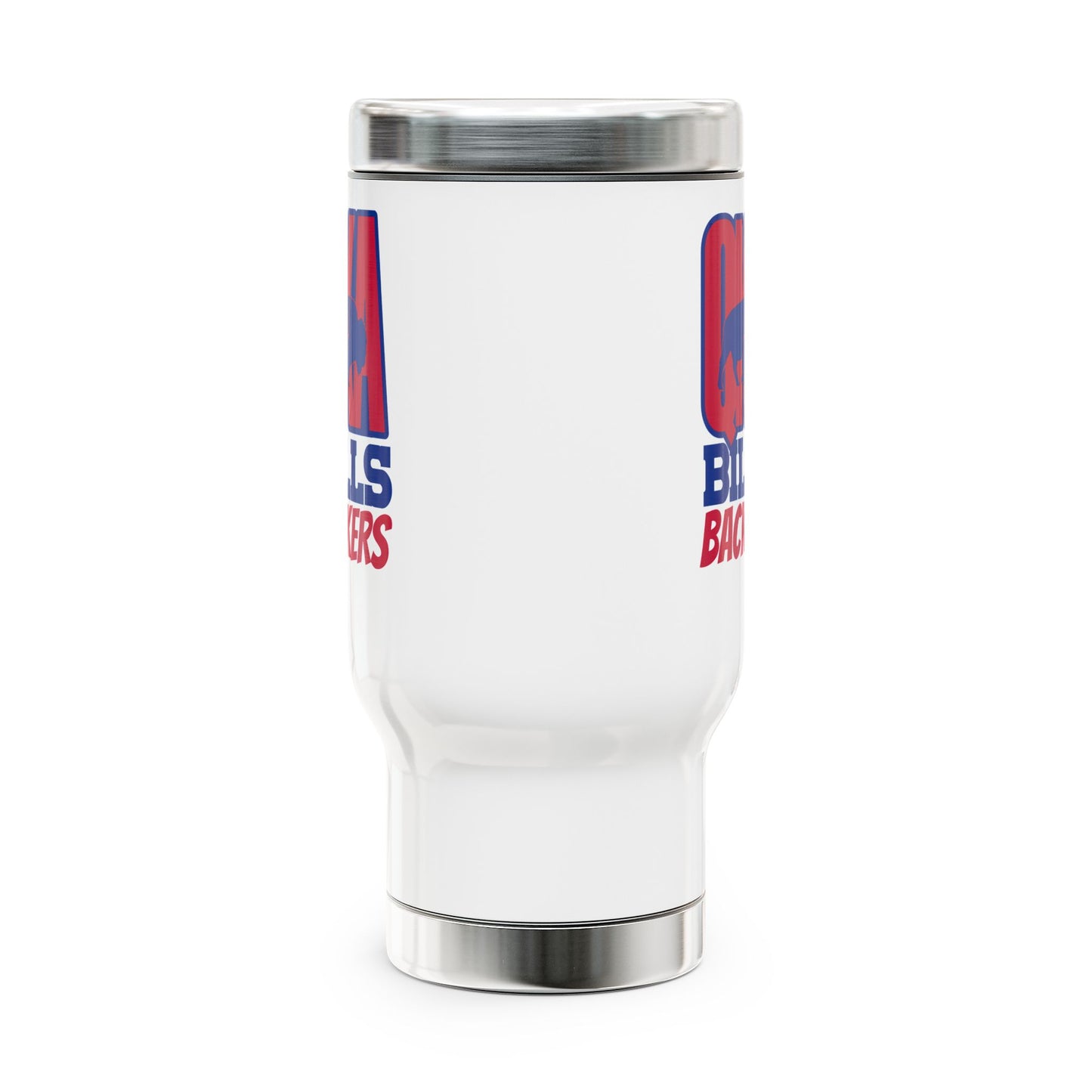 Stainless Steel Travel Mug with Handle, 14oz