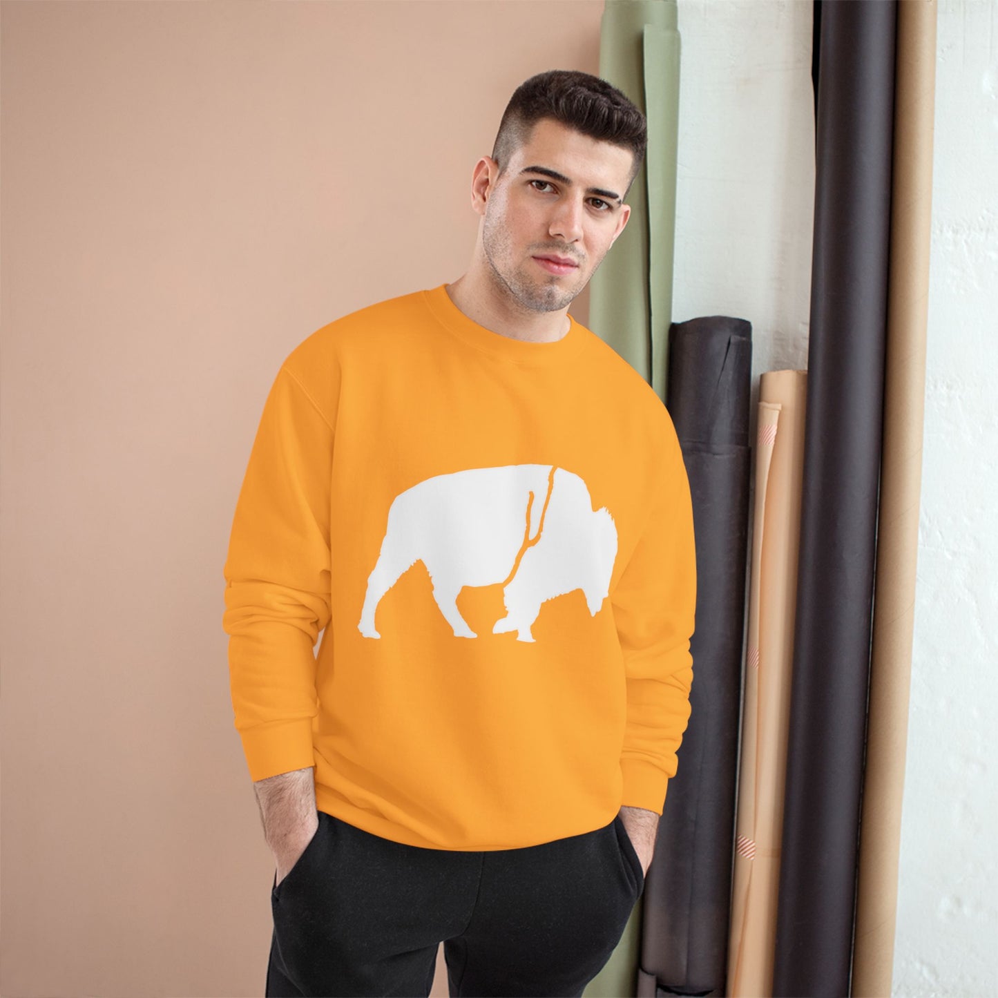 Buffalo Winter Comfort Sweatshirt | Cozy Apparel for Nature Lovers | Great Gift for Holidays & Outdoor Adventures, Unisex Fashion
