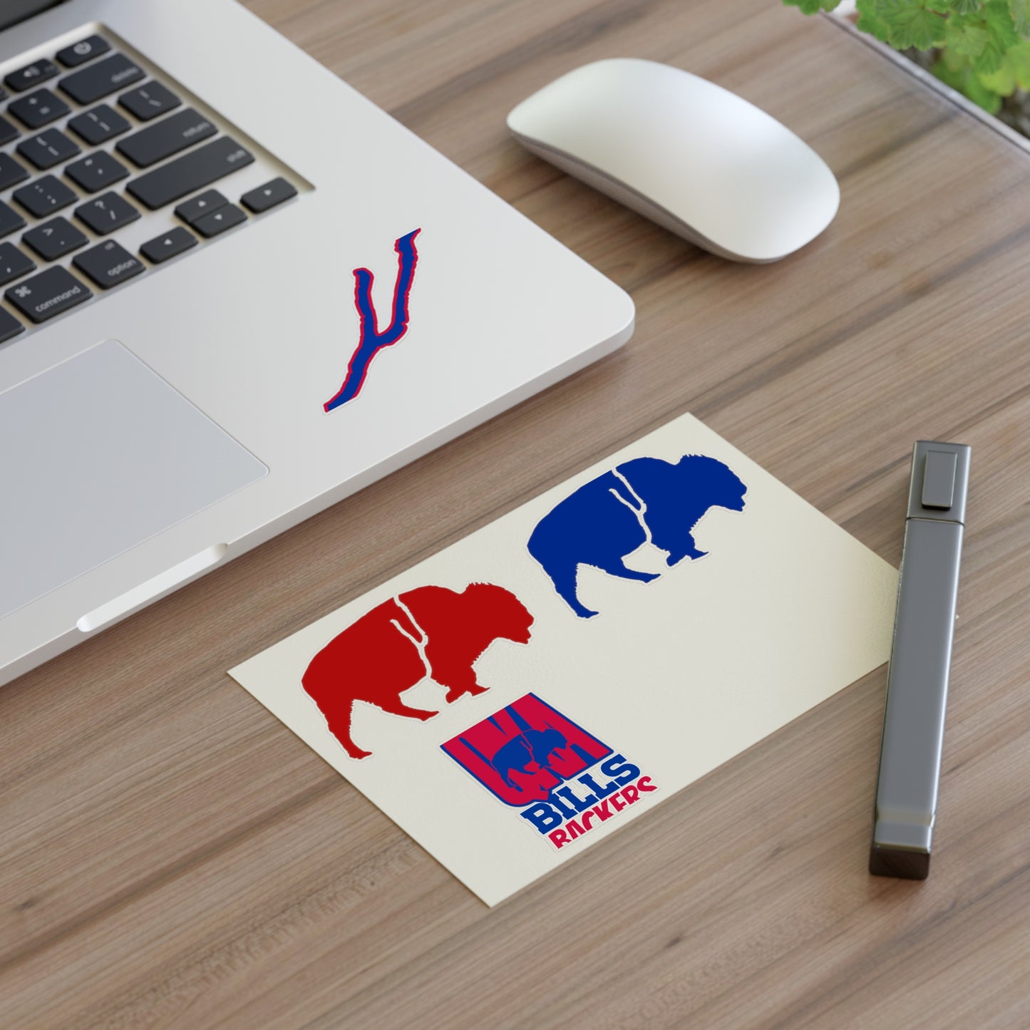 Sticker Sheets - The QKA Bills Backers Logo Collection