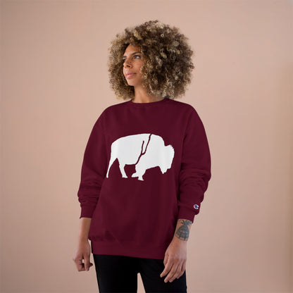 Buffalo Winter Comfort Sweatshirt | Cozy Apparel for Nature Lovers | Great Gift for Holidays & Outdoor Adventures, Unisex Fashion