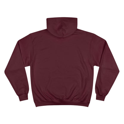QKA Bills Backers Red Standing Buffalo Champion Hoodie