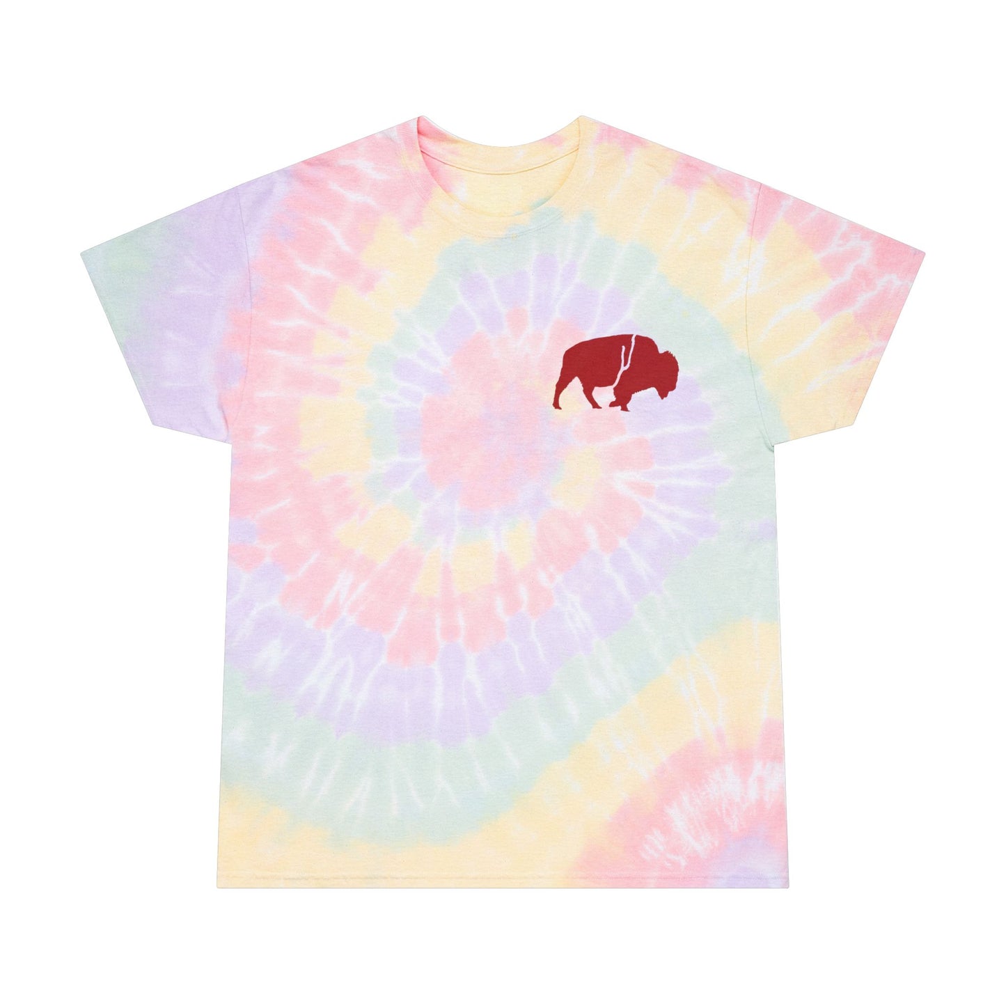 QKA Bills Backers Groovy Tie-Dye Design Tee