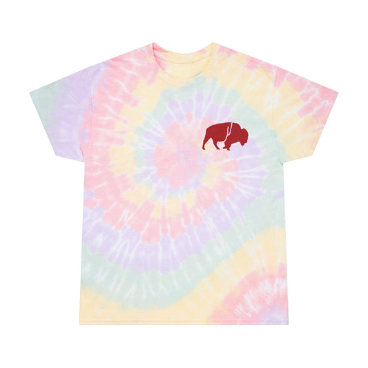 QKA Bills Backers Groovy Tie-Dye Design Tee