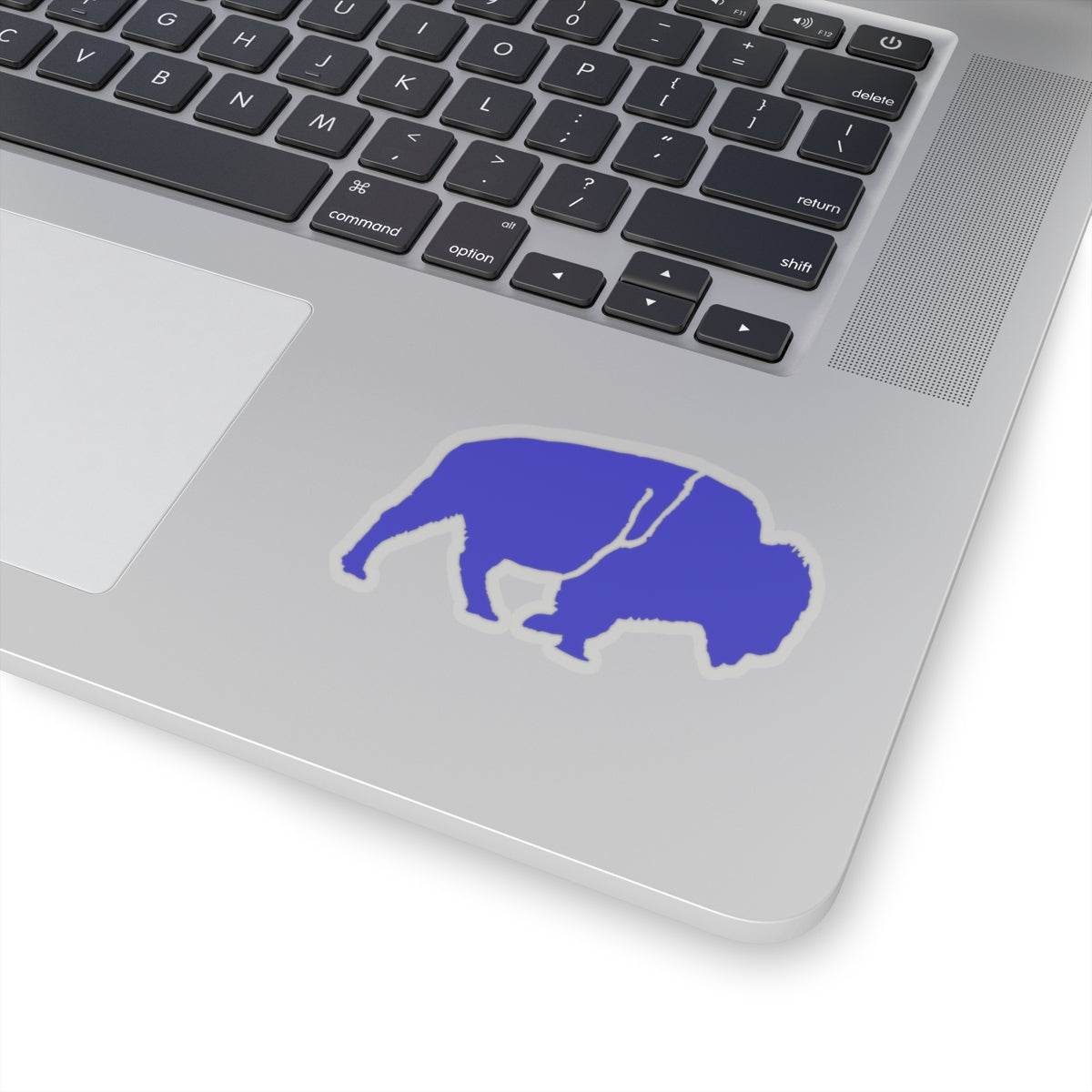 QKA Bills Backers Standing Buffalo Kiss-Cut Stickers