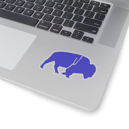 QKA Bills Backers Standing Buffalo Kiss-Cut Stickers