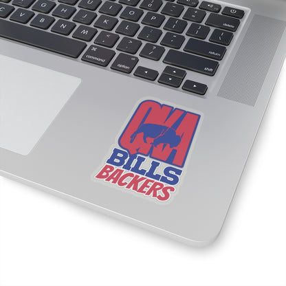 QKA Bills Backers Cutout Stickers